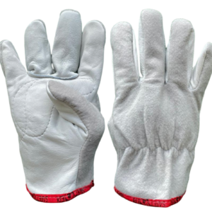 LUVA VAQUETA E NYLON